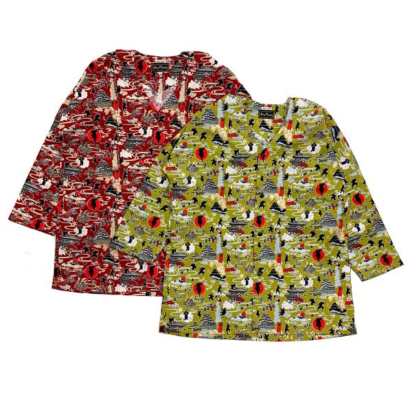 ドライボーンズ DS-2781　鯉口 Shirt “忍者”