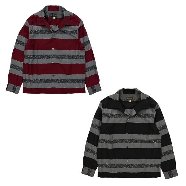 ドライボーンズ　DS-2800 L/S Yarn Dyed Open Shirt “BERMA”