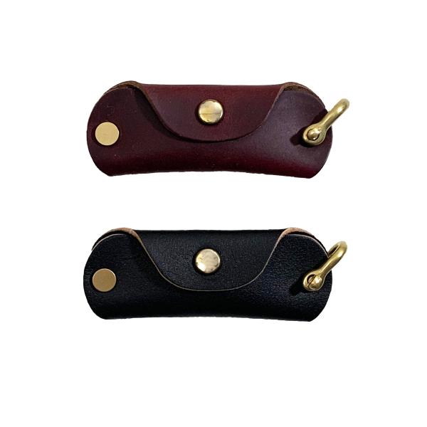 シャックル付 レザーキーケース/ DRY BONES【ドライボーンズ】　