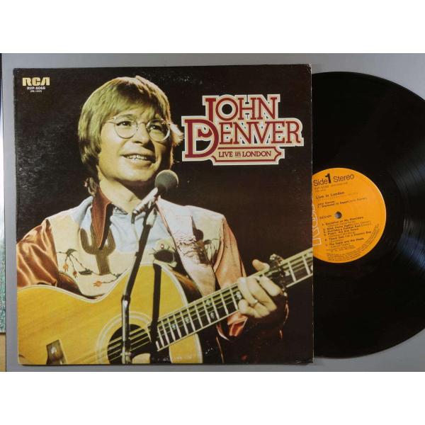 【中古ＬＰレコード 12inch】【ジ】ジョン・デンバー(John Denver)/ライヴ・イン・ロ...