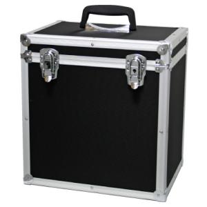 レコード64枚レコードハードケース EPレコードケース EPC70 (BLACK) / レコード収納 レコードバッグ