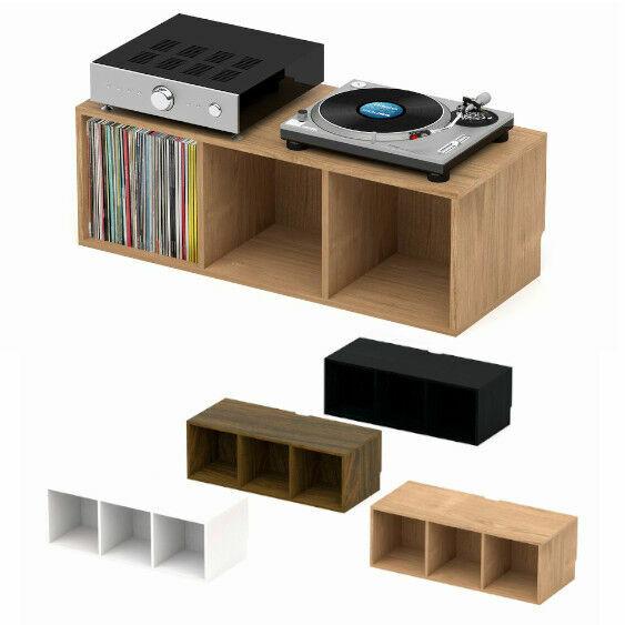 レコードラック / 3マス ロープレーヤー台 DULP-L300P / ディスクユニオン DISK ...