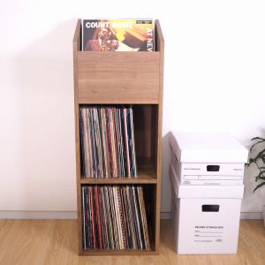 レコードラック / 2マス+1BOX / DULPA300(LP約240枚収納)  / ディスクユニオン DISK UNION / レコード収納 レコード 棚 収納棚 収納ラック 収納 ラック