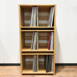 レコードラック / 3BOX DULP300(LP約240枚収納) ディスクユニオン DISK