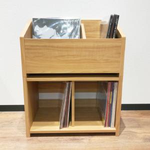 レコードラック スタッキングラック 3段 ANGLE × REGULAR TOP