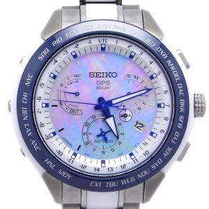 ［飯能本店］SEIKO セイコー アストロン 電波 ソーラー 3000本限定 SBXB039 8X53-0AA0 腕時計 チタン シェル 文字盤 メンズ DH47842