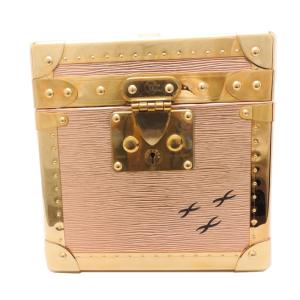［飯能本店］LOUIS VUITTON LV ルイ・ヴィトン エピボワット フラコン トランク エピ ピンクゴールド レディース DH67611