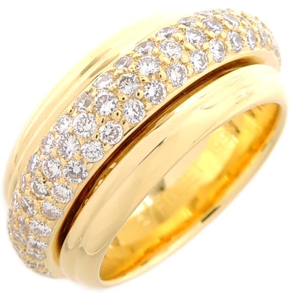 ［銀座店］PIAGET ピアジェ #51 ダイヤモンド ポセション リング・指輪 750 イエローゴ...