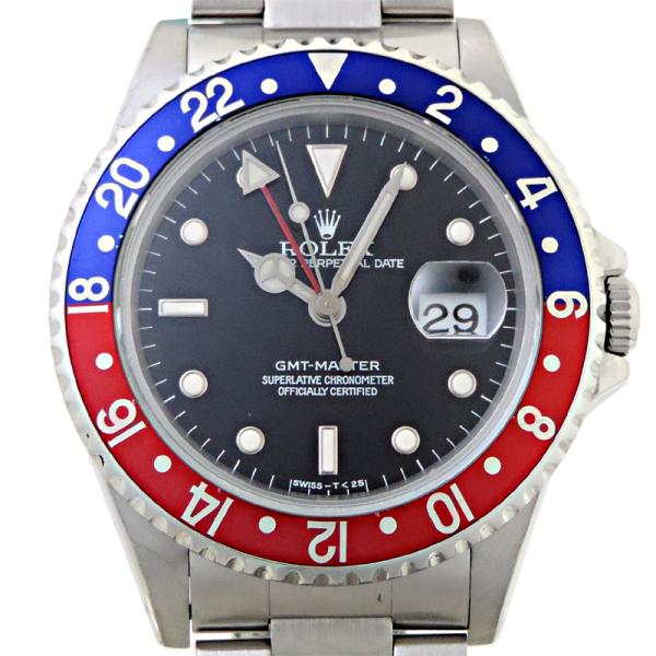［飯能本店］ROLEX ロレックス GMTマスターI W番 1994年製 16700 腕時計 メンズ...