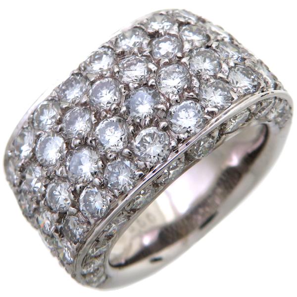 ［銀座店］Non Brand ノンブランド 750WG 5.50ct ダイヤモンド リング・指輪 7...