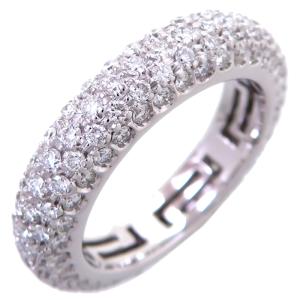ete（エテ） ハーフエタニティ リング 指輪 ダイヤモンド 0.06ct 約9号