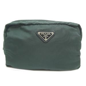 PRADA プラダ テスートナイロン ポーチ ミニバッグ 小物入れ 三角ロゴ