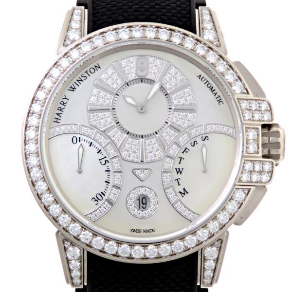 ［銀座店］HARRY WINSTON ハリーウィンストン HW オーシャン バイレトログラード 42...