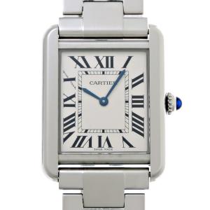 ［飯能本店］CARTIER カルティエ タンク ソロ ウォッチ SM W5200013 腕時計 レディース DH88054