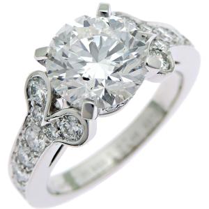 ［銀座店］CARTIER カルティエ バレリーナ ソリテール 1.60ct ダイヤモンド #46 N4206900 リング・指輪 Pt950プラチナ 6号 DH91349