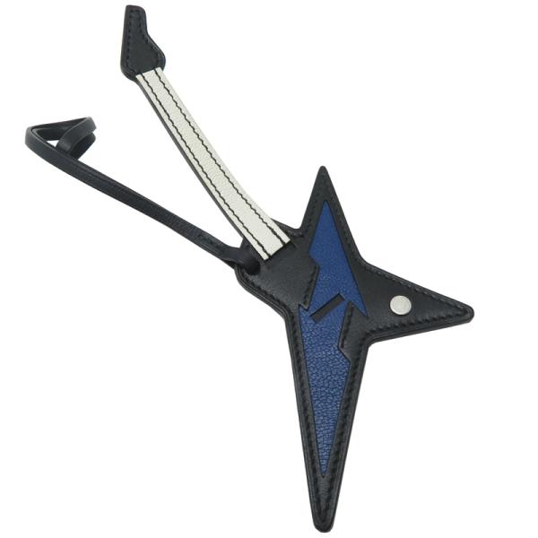 ［銀座店］HERMES エルメス ロックB刻印2023年製チャーム タデラクト ブルーロワイヤルxマ...