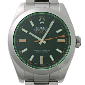 ［飯能本店］ROLEX ロレックス ミルガウス V番 2009年製 116400GV 腕時計 メンズ DH92374