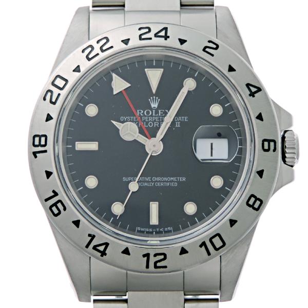 ［飯能本店］ROLEX ロレックス エクスプローラー II U番 1997年製 16570 腕時計 ...