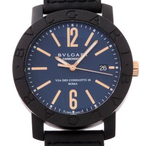 ［飯能本店］BVLGARI ブルガリ ブルガリブルガリ カーボンゴールド BB40CL3CGLD 腕時計 メンズ DH94625