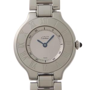 ［銀座店］CARTIER カルティエ 21 マスト ドゥ カルティエ ウォッチ SM W10109T2 腕時計 レディース DH94975