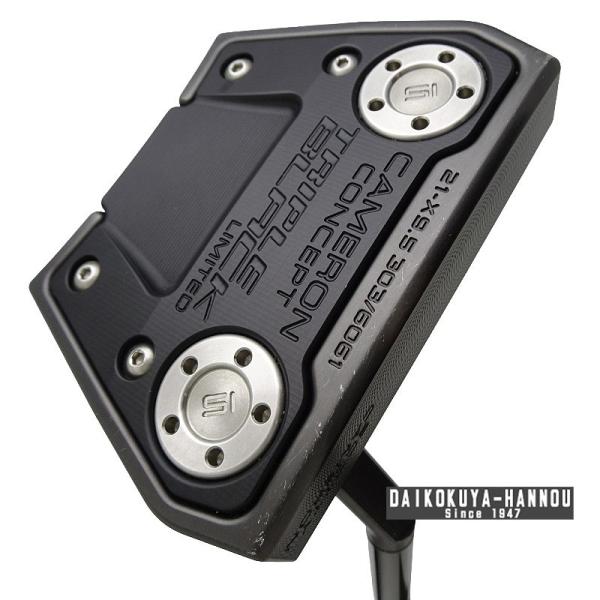 スコッティ キャメロン PHANTOM X 9.5 TRIPLE BLACK 34インチ パター フ...