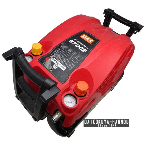 MAX マックス　高圧・常圧兼用機　エアコンプレッサ　AK-HL9700E　レッド /KH06302