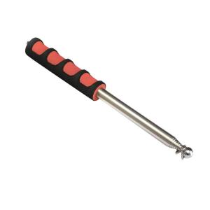 伸縮ポール 手旗棒 旗紐 取付用金具 付き アルミ製 伸縮式ポール