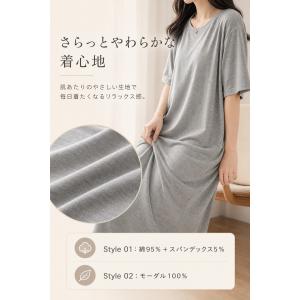 授乳 ワンピース 夏 半袖 授乳服 授乳口付き...の詳細画像5