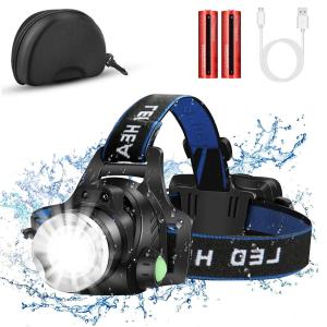 LED ヘッドライト USB 充電式 ヘッドランプ 人感センサー へっとライト 3点灯モード ヘルメット ライト 角度調整可能 ズーム機能 ヘッド懐中電灯 高輝度 夜釣り