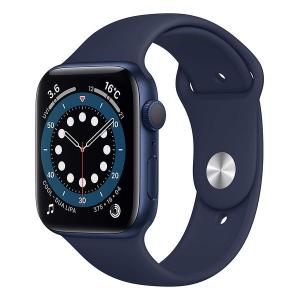 Apple Watch Series 6(GPSモデル)- 44mmブルーアルミニウムケースとディープネイビースポーツバンド｜dshopone-y