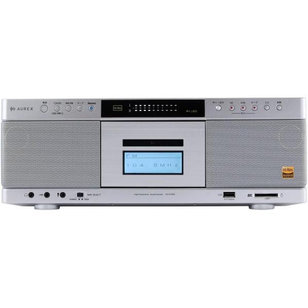 東芝 CDラジカセ SD/USB Bluetooth ハイレゾ対応 40Wスピーカー搭載 AUREX...