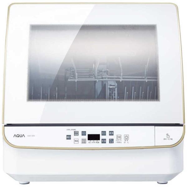 AQUA 食器洗い機 送風乾燥機能付き ADW-GM3(W)