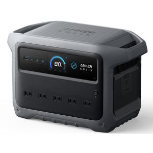 アンカー ポータブル電源 1024Wh Solix C1000 Gen 2 Portable Power Station A17635Z1 ダークグレー Anker
