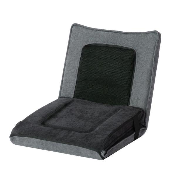 アテックス マッサージ器 自在マッサージシート 座椅子型 JIZAISU AX-HJ430DG ダー...