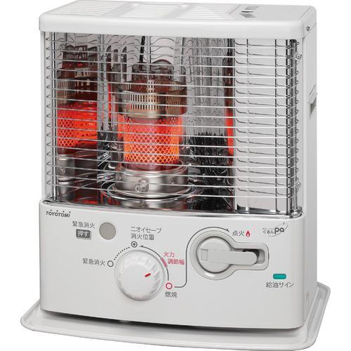 TOYOTOMI トヨトミ RS-G2424(W) ホワイト 反射型石油ストーブ 木造6畳/コンクリ...