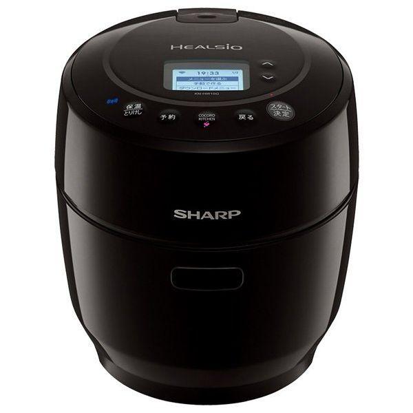 SHARP シャープ ヘルシオ ホットクック KN-HW10G-B ブラック 電気無水鍋  自動調理...