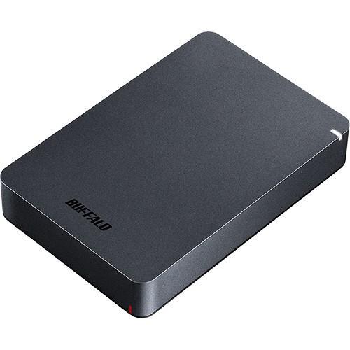 BUFFALO バッファロー HD-PGF4.0U3-GBKA ブラック ポータブルHDD 耐衝撃 ...