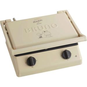 BRUNO ブルーノ BOE092-ECRU エクリュ グリルサンドメーカー ワッフル 2枚焼き PEANUTS スヌーピー｜dshopone