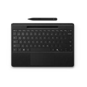 マイクロソフト フレックスキーボード ペン収納付/スリム ペン付 8YU-00022 ブラック Surface Pro Microsoft