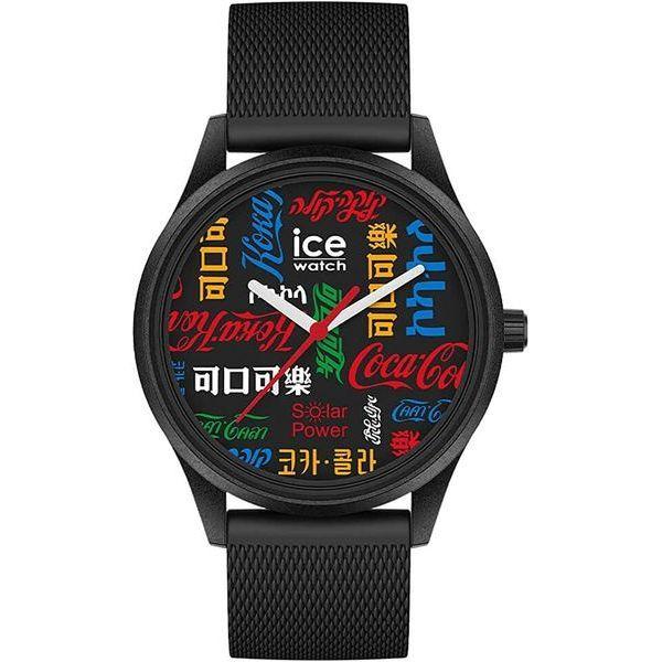 ICE WATCH コカ・コーラ &amp; アイスウォッチ ICE-019618 ブラック 腕時計 ソーラ...