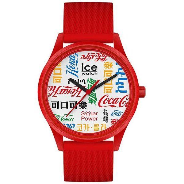 ICE WATCH コカ・コーラ &amp; アイスウォッチ ICE-019620 レッド 腕時計 ソーラー...