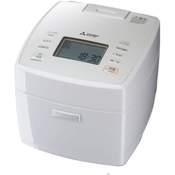 三菱電機 炊飯器 5.5合炊 IHジャー炊飯器 備長炭 ダブル備長炭コート 炭炊釜 NJ-VS10G...