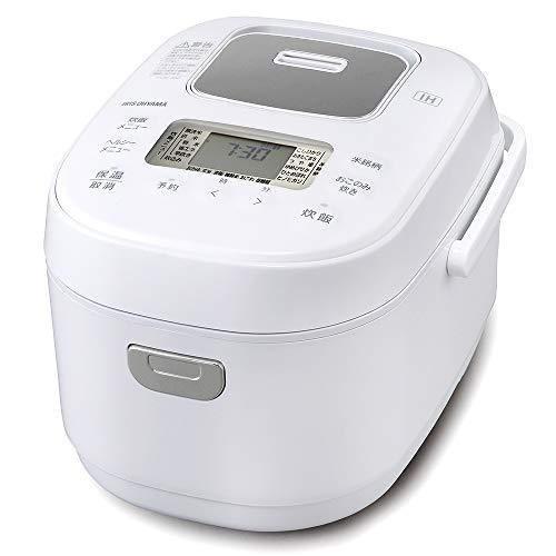 IRIS アイリスオーヤマ BLRC-IK30-W ホワイト炊飯器 3合 米屋の旨み銘柄炊き IHジ...