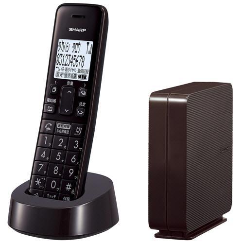 シャープ 電話機 子機1台 デジタルコードレス電話機 JD-SF3CL-T ブラウン系 SHARP