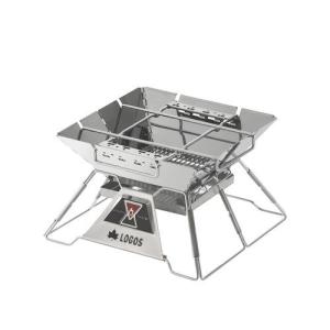 ロゴス(LOGOS) 焚火台 グリル LOGOS the ピラミッドTAKIBI たきび Mサイズ