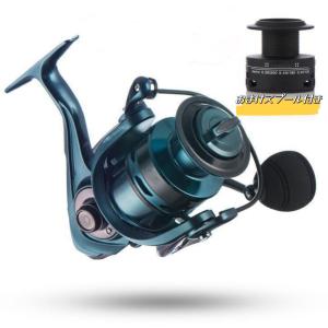 PE2.5号付き2.4mコンパクトロッド&スピニングリール5000番　シーバス PE2.5号付き2.4mコンパクトロッド&スピニングリール5000番 シーバス