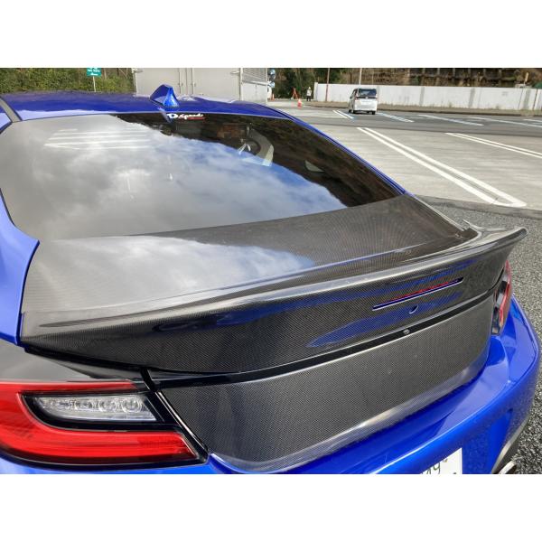 B品　試作品　GR86 ZN8　BRZ ZD8　リアスポイラー　カーボン製　塗装して使用