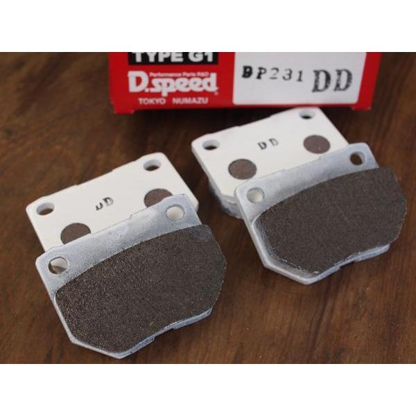 G1改DD ブレーキパッド dp312 スイフト　ZC31S　スポーツ  リア