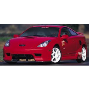 セリカZZT23# TypeS ボンネット カーボン平織 クリア塗装済み : エアロ