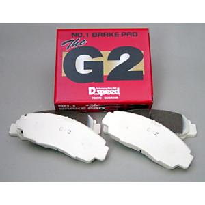 G2ブレーキパッド コルト Z27AG (ラリアートV-R) dp444 フロント